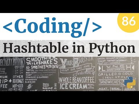 Hashtable in Python - Corso di Coding e Programmazione - Video 86