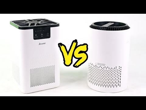 AROEVE Air Purifiers for Bedroom Air Purifier With Aromatherapy Function For Pet Smoke Pollen Dander Hair Smell 20dB Air Cleaner For Bedroom Office Living Room, MK06- Black(Available for California) video review thumbnail