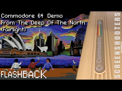 [ Flashback ] C64 Demo: Fairlight - From The Deep Of The North (Moonshine Dragons 2024)