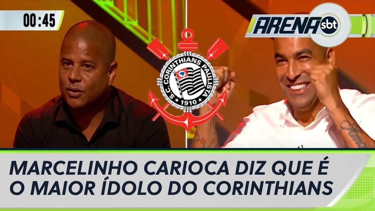 Marcelinho Carioca diz que é o maior ídolo do Corinthians | Arena SBT (21/12/20)
