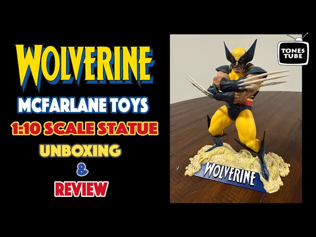Vídeo relacionado con McFarlane Toys - Marvel Wolverine - Coleccionable a Escala 1:10 con Escena (Wolverine #85)