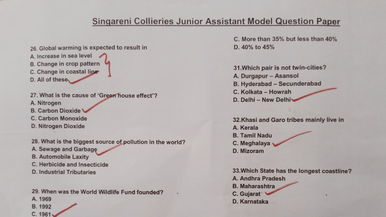 Watch video #sccl Sccl Junior Assistant Model Question Paper/సింగరేని జూనియర్ అసిస్టెంట్ మోడల్ ప్రశ్నపత్రం Now #sccl Sccl Junior Assistant Model Question Paper/సింగరేని జూనియర్ అసిస్టెంట్ మోడల్ ప్రశ్నపత్రం