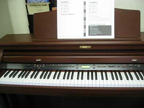 kawai concert artist digital piano demo