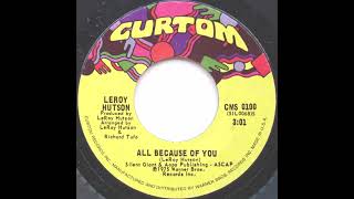 LEROY HUTSON - All because of you (7 version)