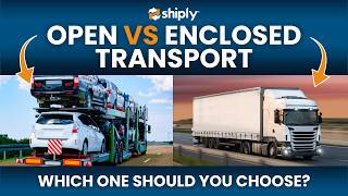 Open vs Enclosed Car Transport — Which One Should You Choose? 🤔 Auto Shipping ||