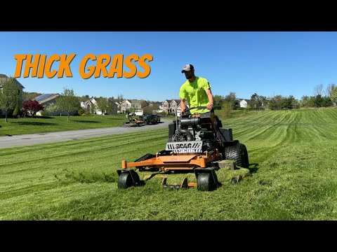 Visiting The Mowing Crews + Checking Out Our Lawn Care Setups