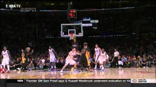 Jeremy Lin's crazy 3 against Clips