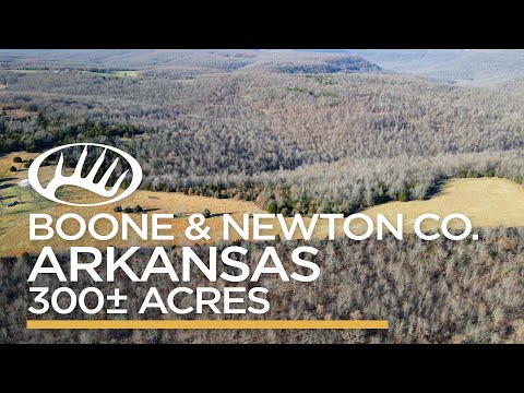 Boone and Newton County, AR 300± Acres