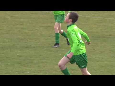 Oefenwedstrijd LTC JO11-2 tegen LTC JO9-1, eerste kwart