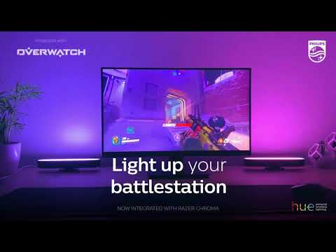 Светодиодные панели Philips Hue Play Lightbar White and Color Ambiance 2 шт. Черный цвет, ZigBee, HomeKit - фото 1 - id-p1408288277