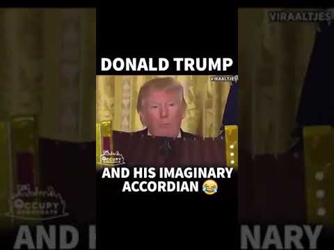 Donald Trump's imaginary accordion