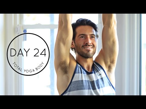 Day 24 Total Yoga Body Burn Detox Vinyasa Flow Workout Arm Balance Challenge | Yoga Dose