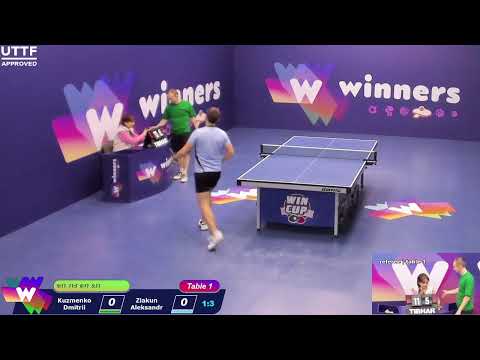 WINners CUP table 1 23.12 Kuzmenko Dmitrii - Ziakun Aleksandr 16:30