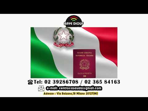 LA DEMANDE DE NATIONALITE ITALIENNE : expliquée et illustrée.