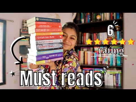 Top 15 must-read fiction books I read in March (6 star reads) |Beginner-friendly books | Anchal Rani