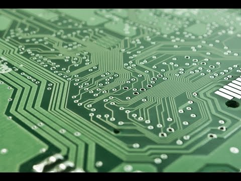 Tech System 02 Green Circuitboard