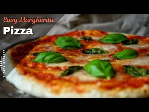 How to Make Margherita Pizza at Home 🍕 Easy Margherita Pizza Recipe 2024