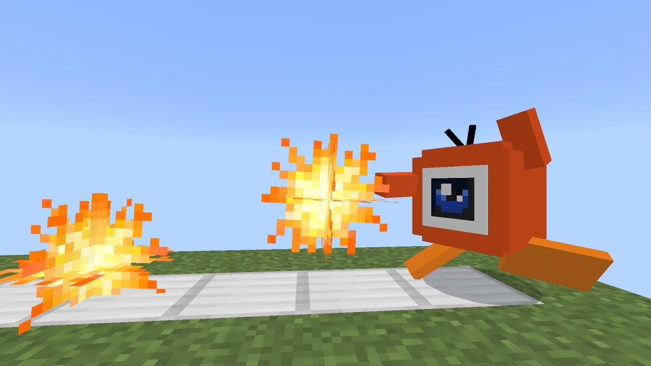 BEAM ATTACK!! but it's Minecraft