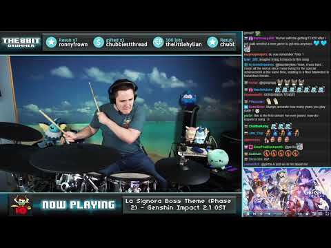 The8BitDrummer plays "Saltatio Favillae" | Genshin Impact