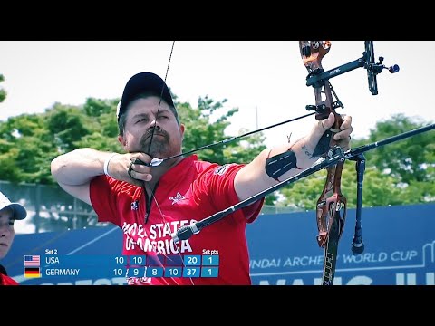 USA v Germany// Brady Ellison// recurve archery