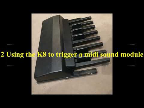 Ketron K8 MIDI Pedal board - A short guide