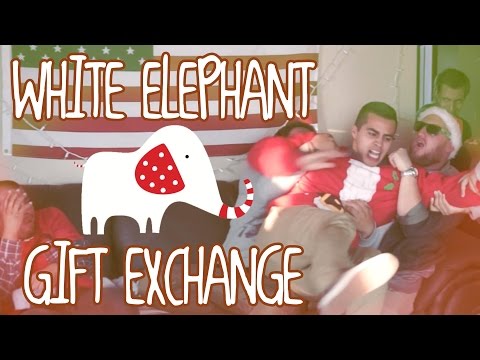 White Elephant Gift Exchange - David Lopez and Josh Darnit