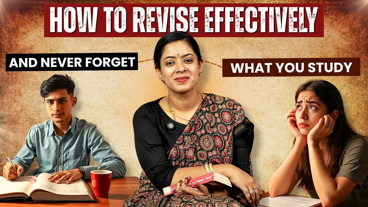 How to Revise Effectively & Never Forget What You Study? | Dr. Tanu Jain Ma'am | Tathastu ICS | UPSC