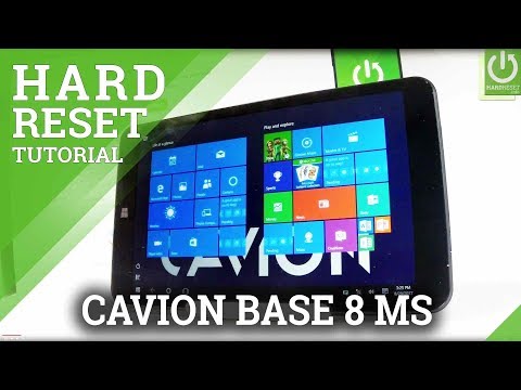 CAVION Base 8 MS HARD RESET / Reinstall Windows / Factory Reset