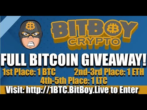 Прими участие в конкурсе и выйграй 1BTC.