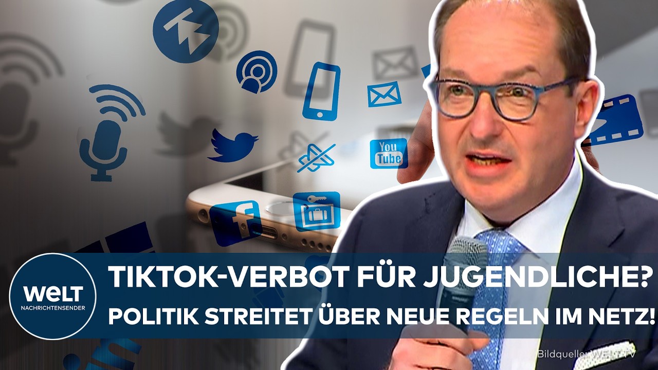 SOCIAL-MEDIA-VERBOT: Dobrindt lehnt harte Regeln für Jugendliche im Netz ab! Debatte eskaliert!