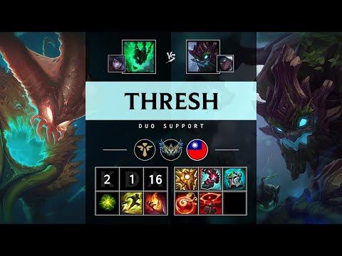 Thresh Support vs Maokai - TW Challenger Patch 25.14