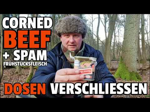 ✔ DOSEN WIEDER VERSCHLIESSEN (z.b. Corned Beef o. Spam / Frühstücksfleisch).