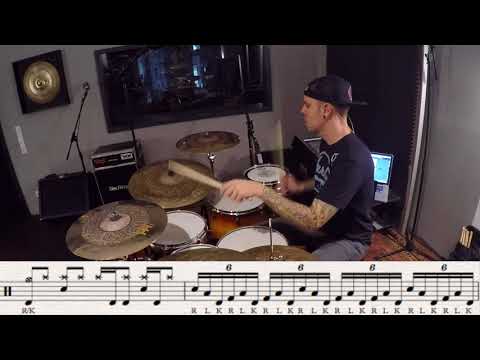 60 Second Drum Lesson | Sixtuplets Right Left Foot