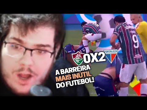 CASIMIRO REAGE A FLUMINENSE 0X2 FORTALEZA PELA 24ª RODADA DO BRASILEIRÃO 2021 | Cortes do Casimito