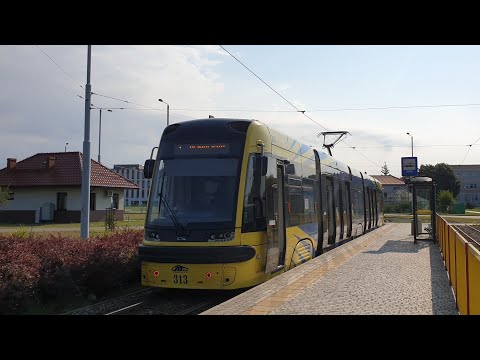 MZK Toruń - linia 1 | Pesa Swing 122NbT Duo #313
