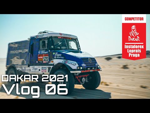 Instaforex Loprais Praga Team | DAKAR 2021 - STAGE 4 - Vlog 06