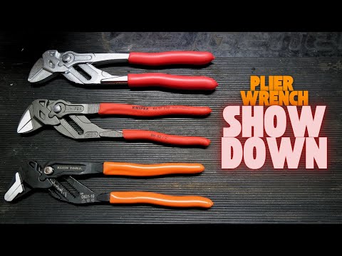 Harbor Freight ICON vs Knipex vs Klein 10 inch Plier Wrench Showdown - Hand Tool Review