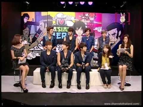 120726 INTERVIEW INFINITE @ ASEAN HERO CHANNEL V THAILAND