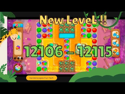 NEW LEVEL THIS WEEK  #12106 ~ #12115‼️ GARDENSCAPES (FEB 02, 2023)