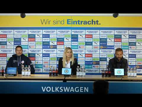 Pressekonferenz nach dem 0:1 gegen Hansa Rostock
