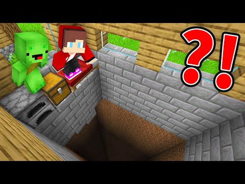 SHOCKING! Mikey and JJ discover secret underground treasure in Minecraft! (Maizen)