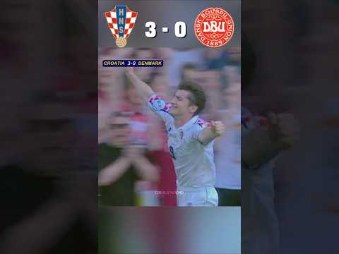 Croatia vs Denmark Euro 1996 🏆