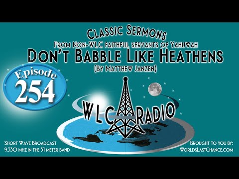 Don’t Babble Like Heathens