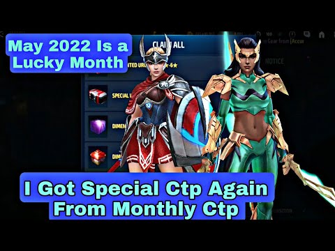 May 2022 Is a Lucky Month | I Got Special Ctp Again From Monthly Ctp - Marvel Future Fight