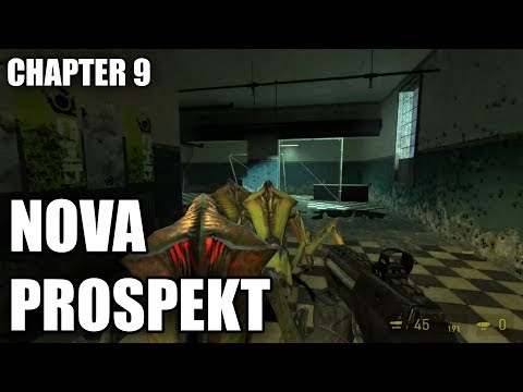 Half Life 2 - Chapter 9 - Nova Prospekt Story Walkthrough [4K]
