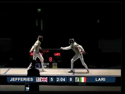 Belfast World Championships 2009 JMF - GOLD - Jefferies GBR v Lari ITA