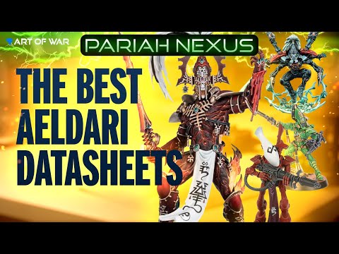 Ranking Every New Codex Aeldari Datasheet Tier List!