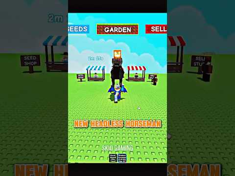 New Prismatic HEADLESS HORSEMAN Pet💀#growagarden #fypシ #shorts #viral