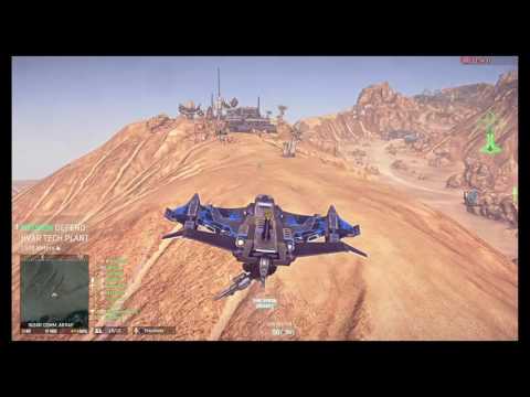 Planetside 2 Reaver/Liberator air support