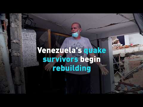 Venezuela's quake survivors begin rebuilding